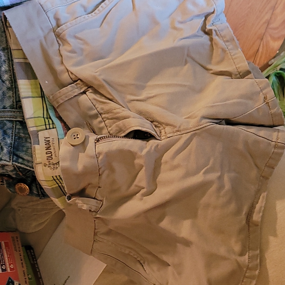 Tan shorts